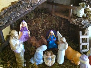 Apparently C.J. thinks that two Barbies are better than three wise men.