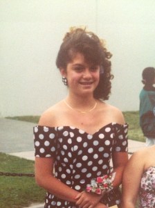 Me at 8th grade graduation, proving that it does get better (barely).
